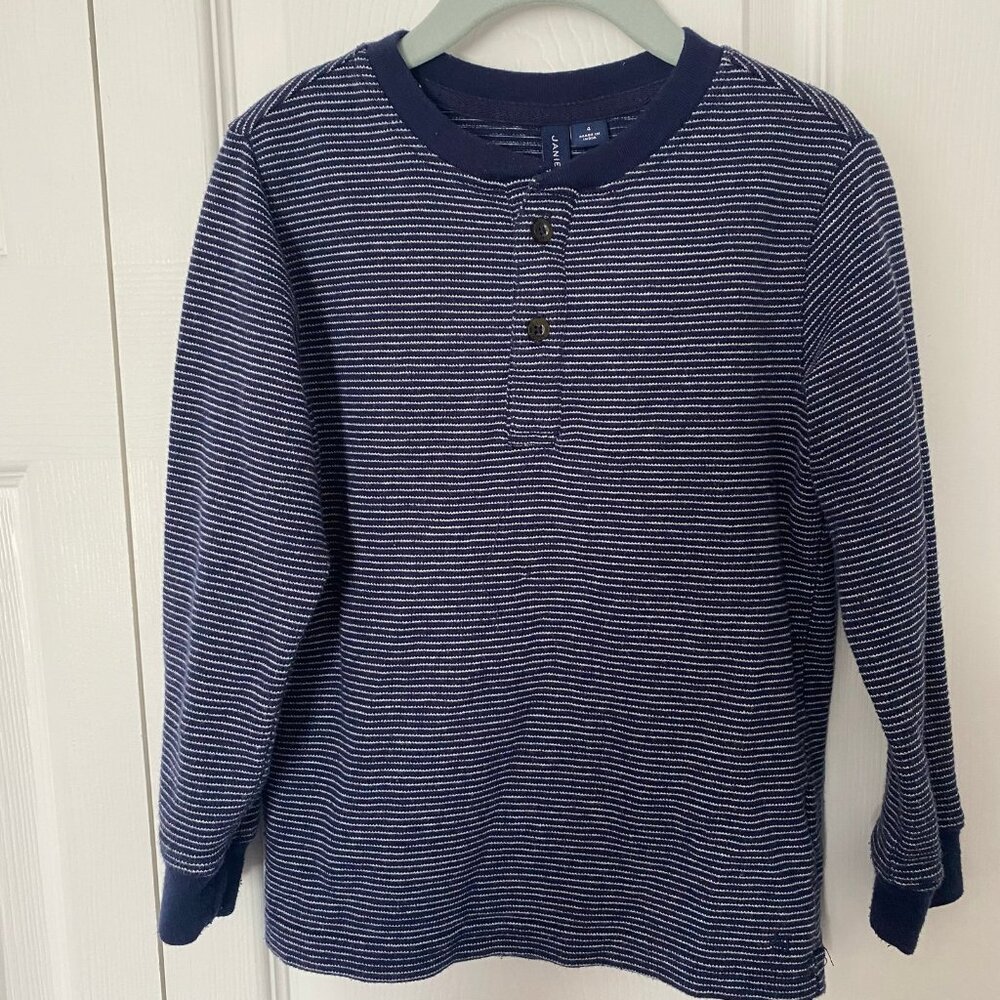 Janie and Jack Henley long sleeve shirt 4T